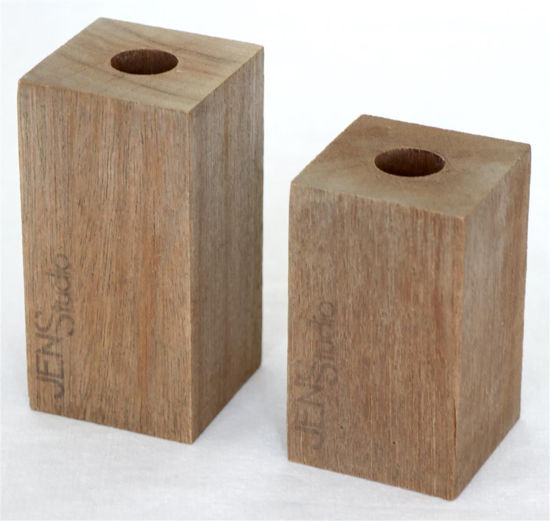 Afbeeldingen van Blok kandelaars Jens studio