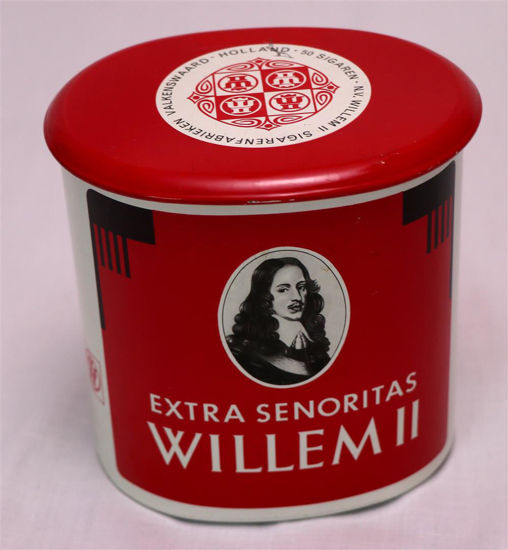 Afbeeldingen van Oud sigaren blik Willem II