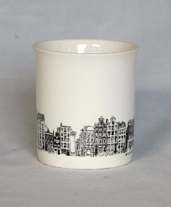 Afbeeldingen van Amsterdam grachten beker