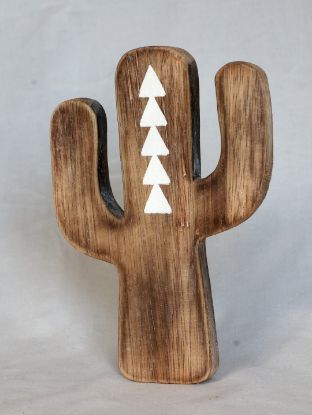 Afbeeldingen van Houten cactus